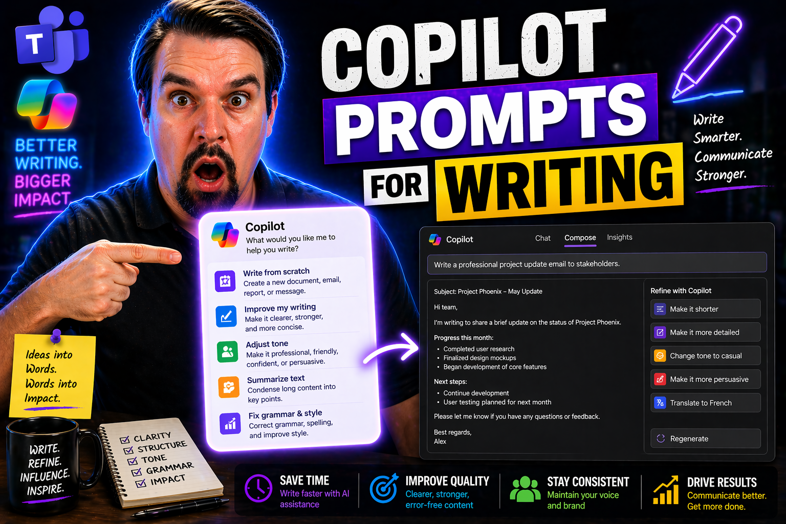 Mastering Copilot Prompts for Writing in Microsoft 365