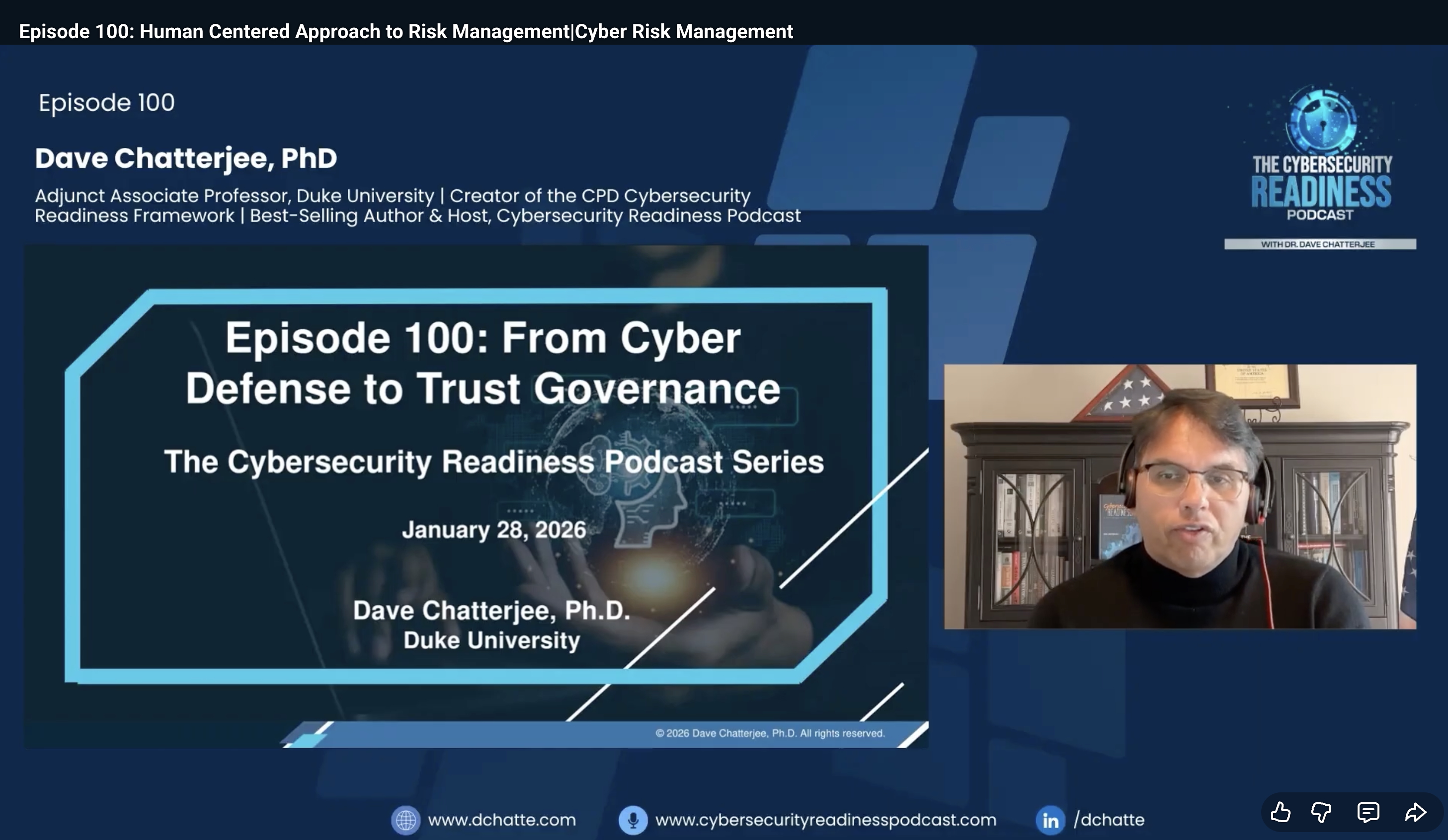 Episode 100: From Cyber Defense to Trust Governance