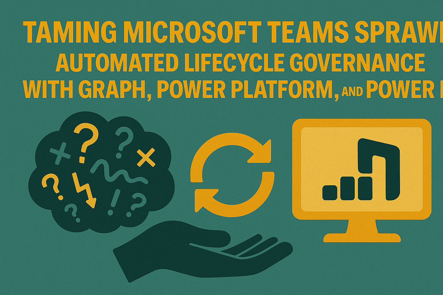 Taming Microsoft Teams Sprawl: Automated Lifecycle Governance with Graph, Power Platform, and Power BI