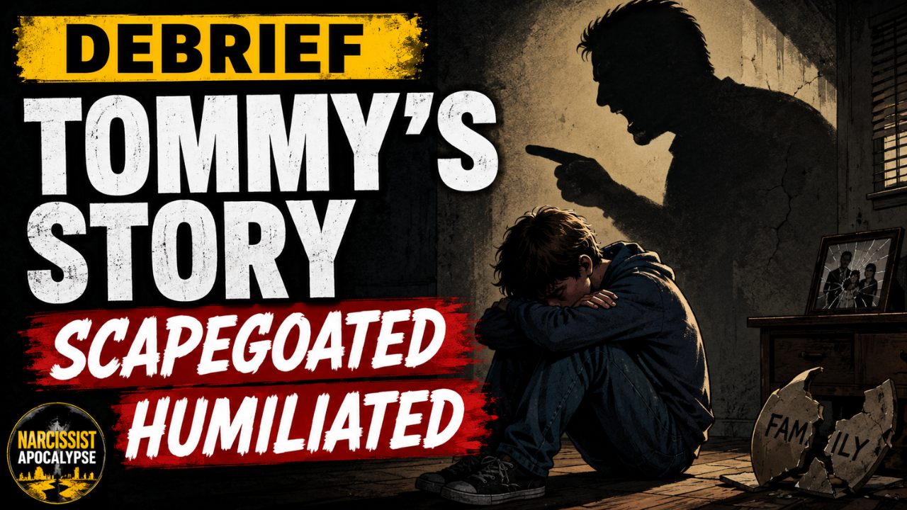 Debrief | Scapegoating, Humiliation, & Reality Control in Tommy’s Story Debrief | Scapegoating, Humiliation, & Reality Control in Tommy’s Story