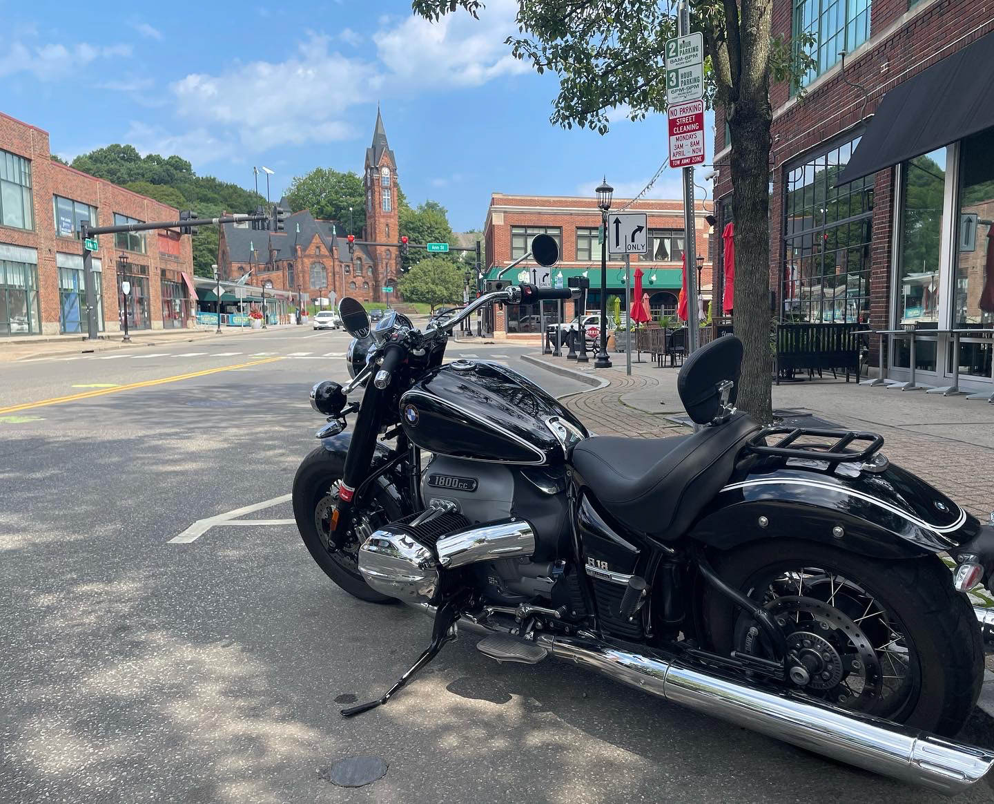 Enjoying a Relaxing Ride to Caffe Social in South Norwalk