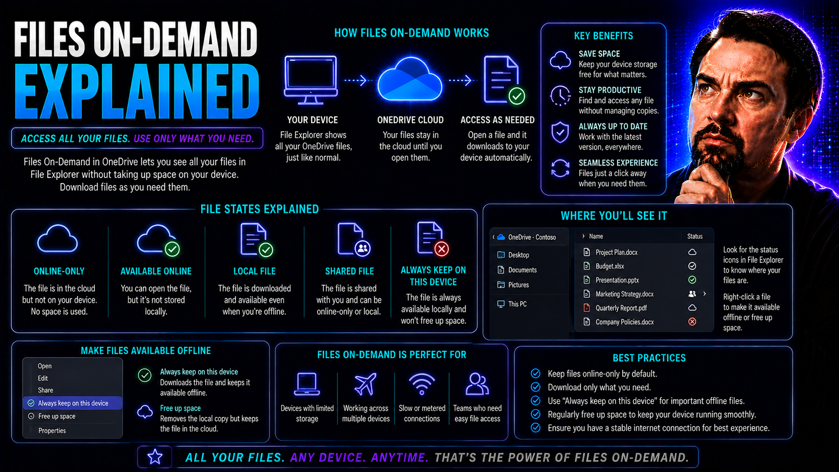 Files On-Demand Explained for OneDrive and Microsoft Teams Files On-Demand Explained for OneDrive and Microsoft Teams