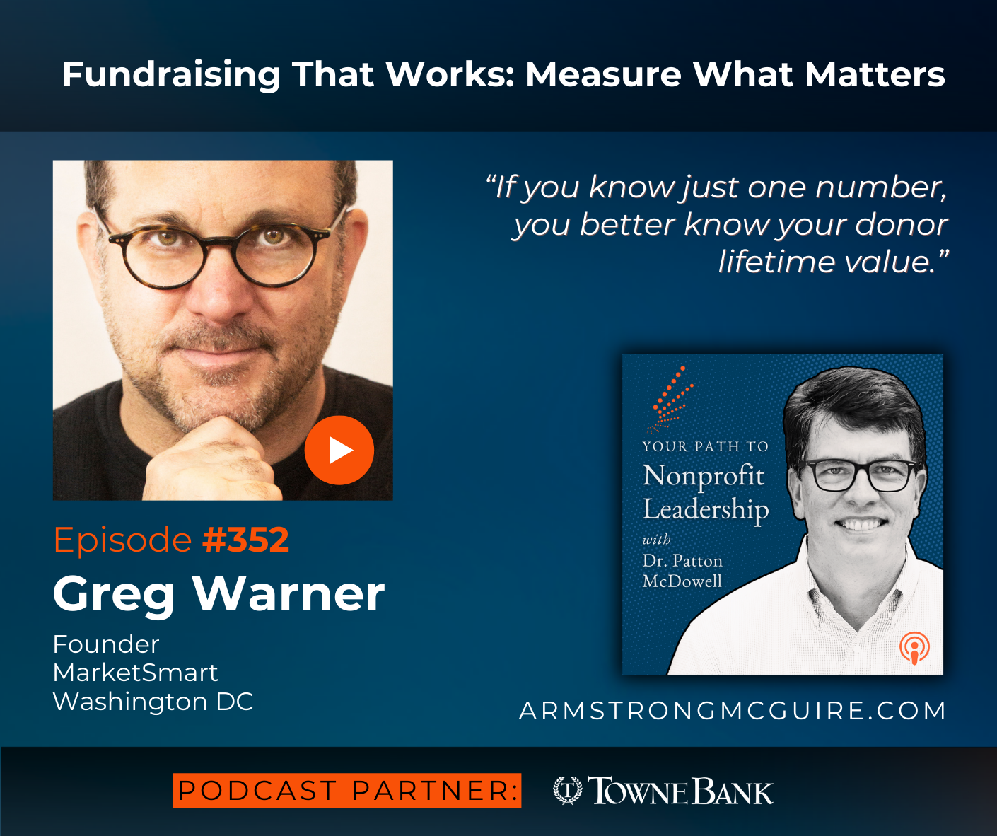 352: Fundraising That Works: Measure What Matters (Greg Warner)