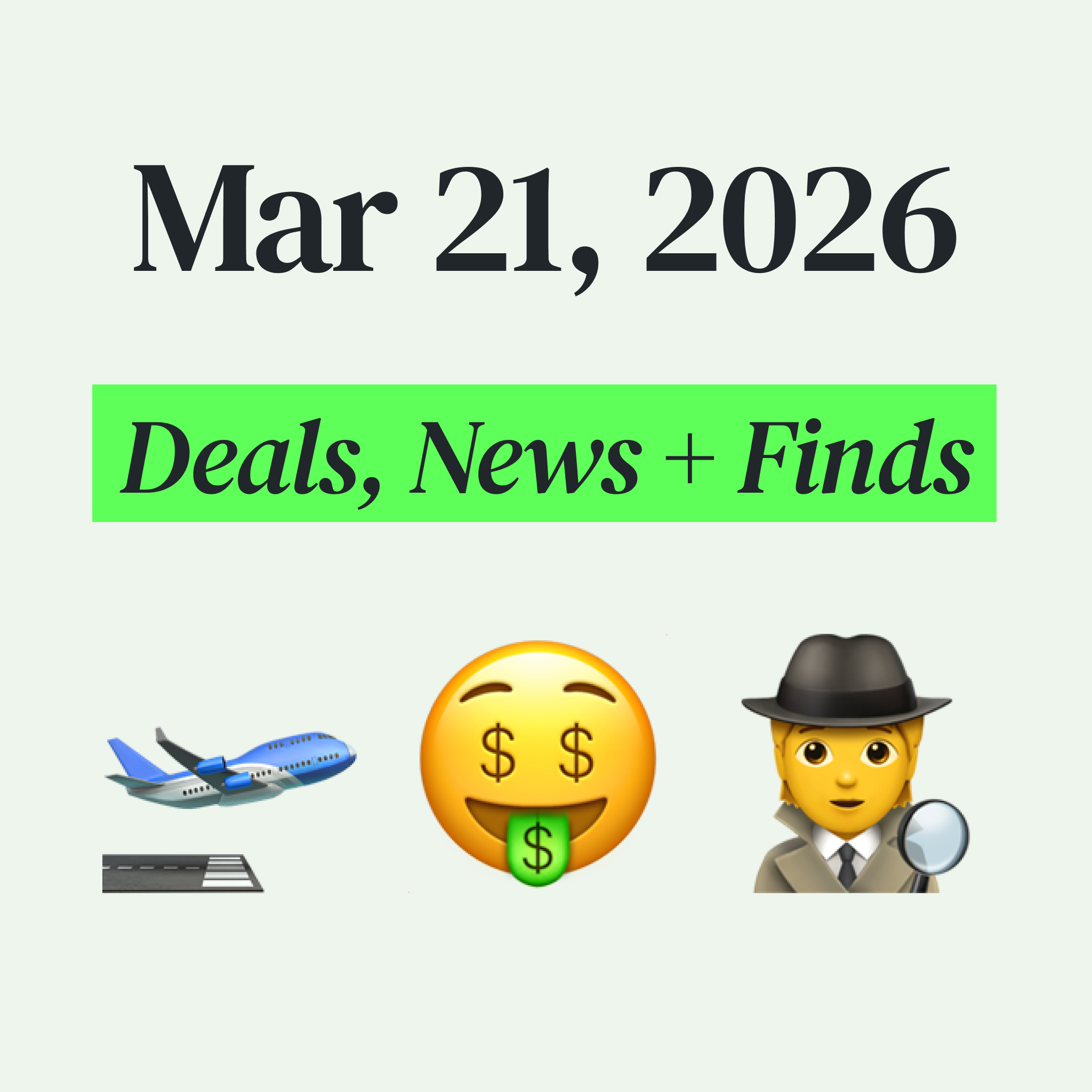 ๐ฐ My Top Finds, Latest Deals, and Best Recommendations (3/21/26) ๐ฐ My Top Finds, Latest Deals, and Best Recommendations (3/21/26)