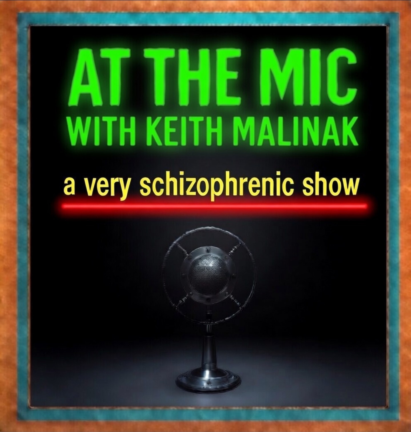 At The Mic (with Keith Malinak) Logo