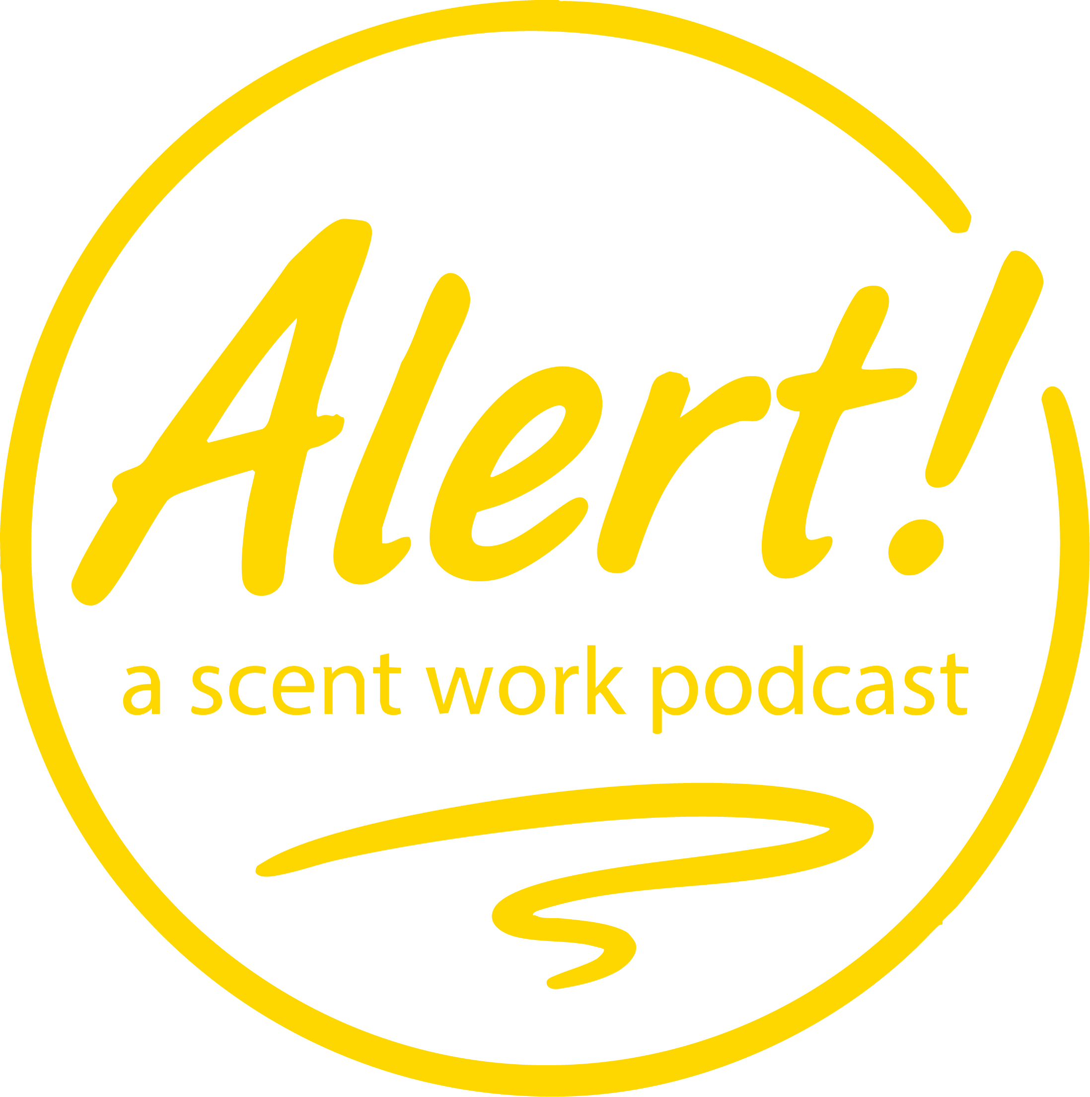 Alert! Scent Work Logo