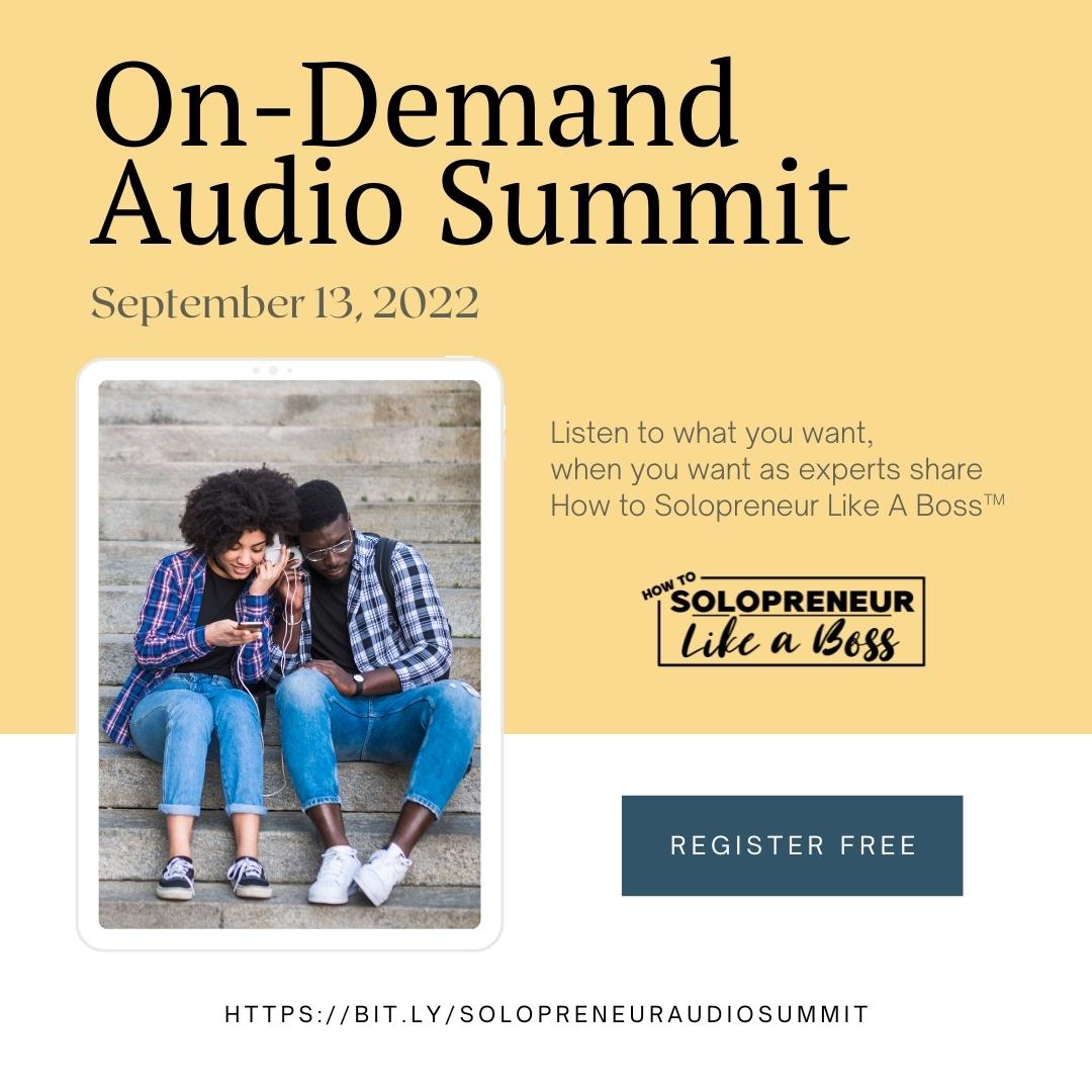 The True North Consulting - "How to Solopreneur Like a Boss" - On-Demand Audio Summit