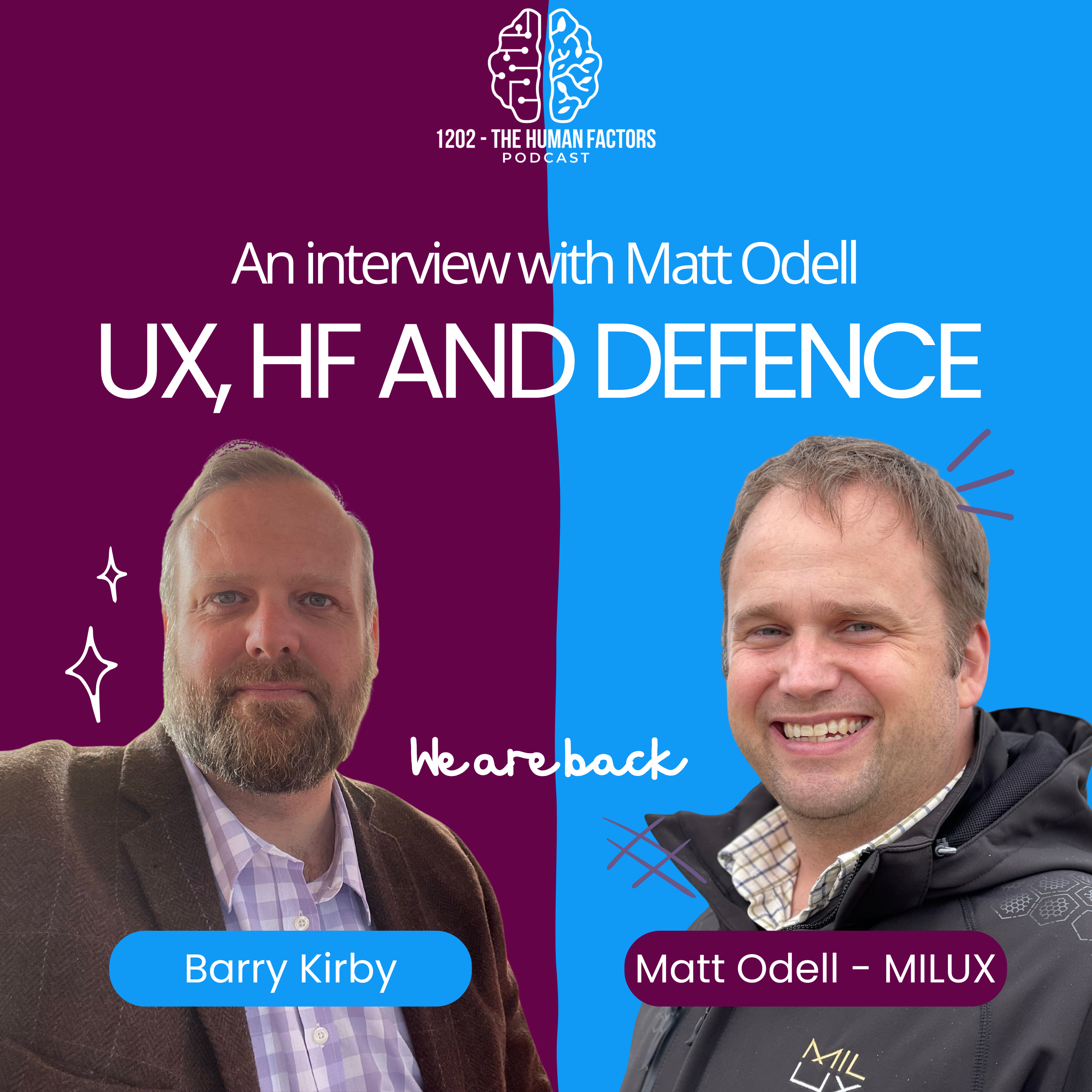 UX, HF and Defence, an interview with Matt Odell