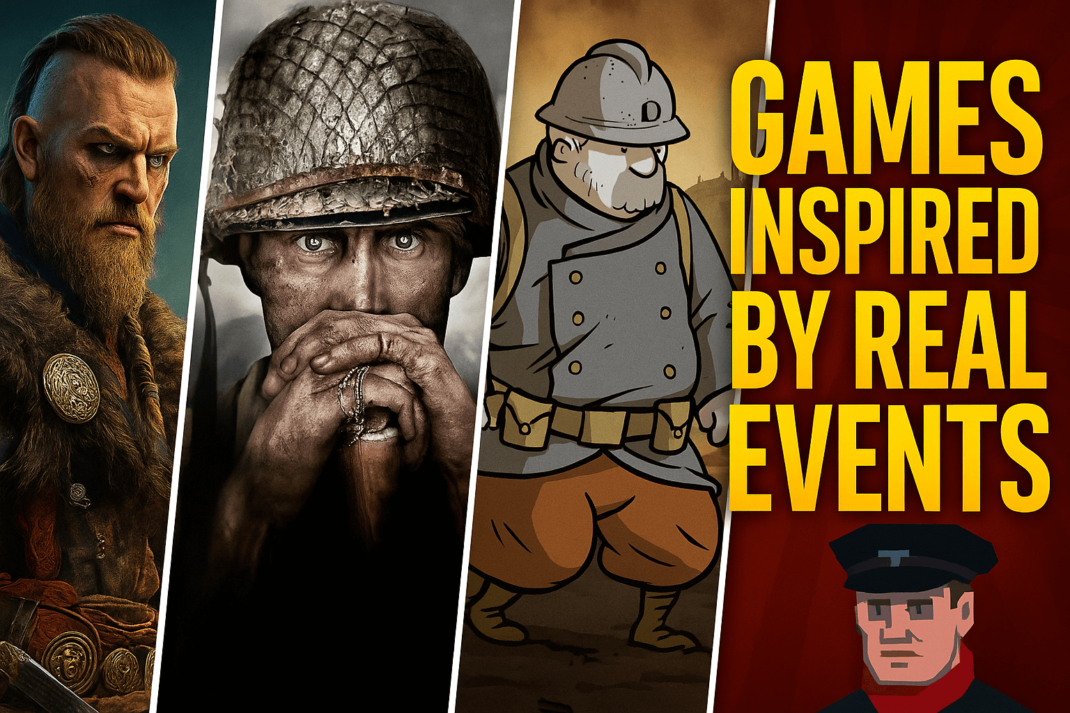 Top Games Inspired by Real Events