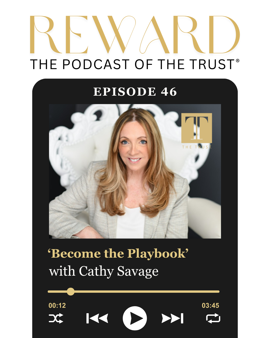 ‘Become the Playbook’ with Cathy Savage - Reward Podcast Episode 46