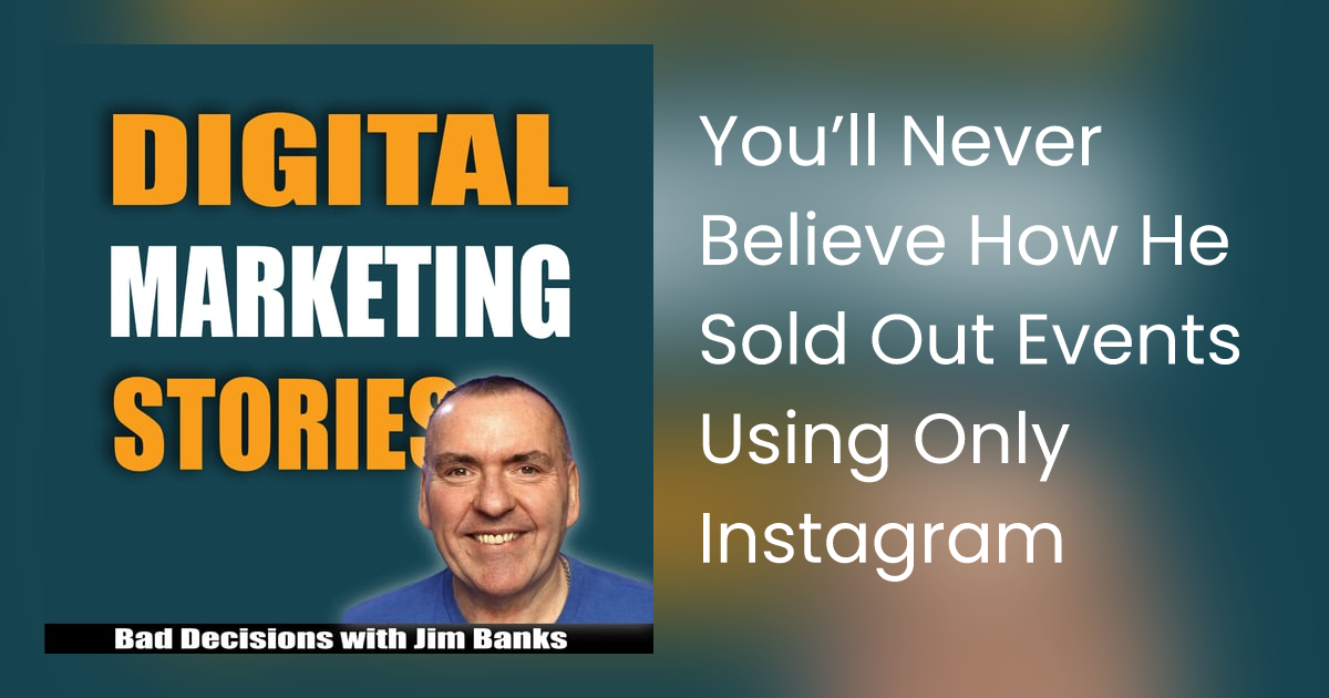 You’ll Never Believe How He Sold Out Events Using Only Instagram