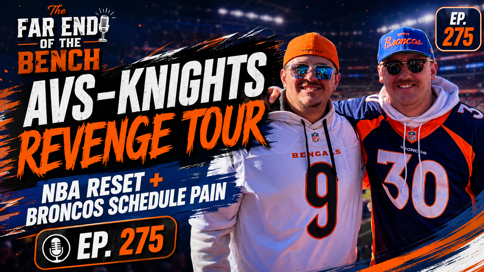 Avs-Knights Revenge Tour, NBA Reset & The Broncos Schedule Screwjob | Ep. 275