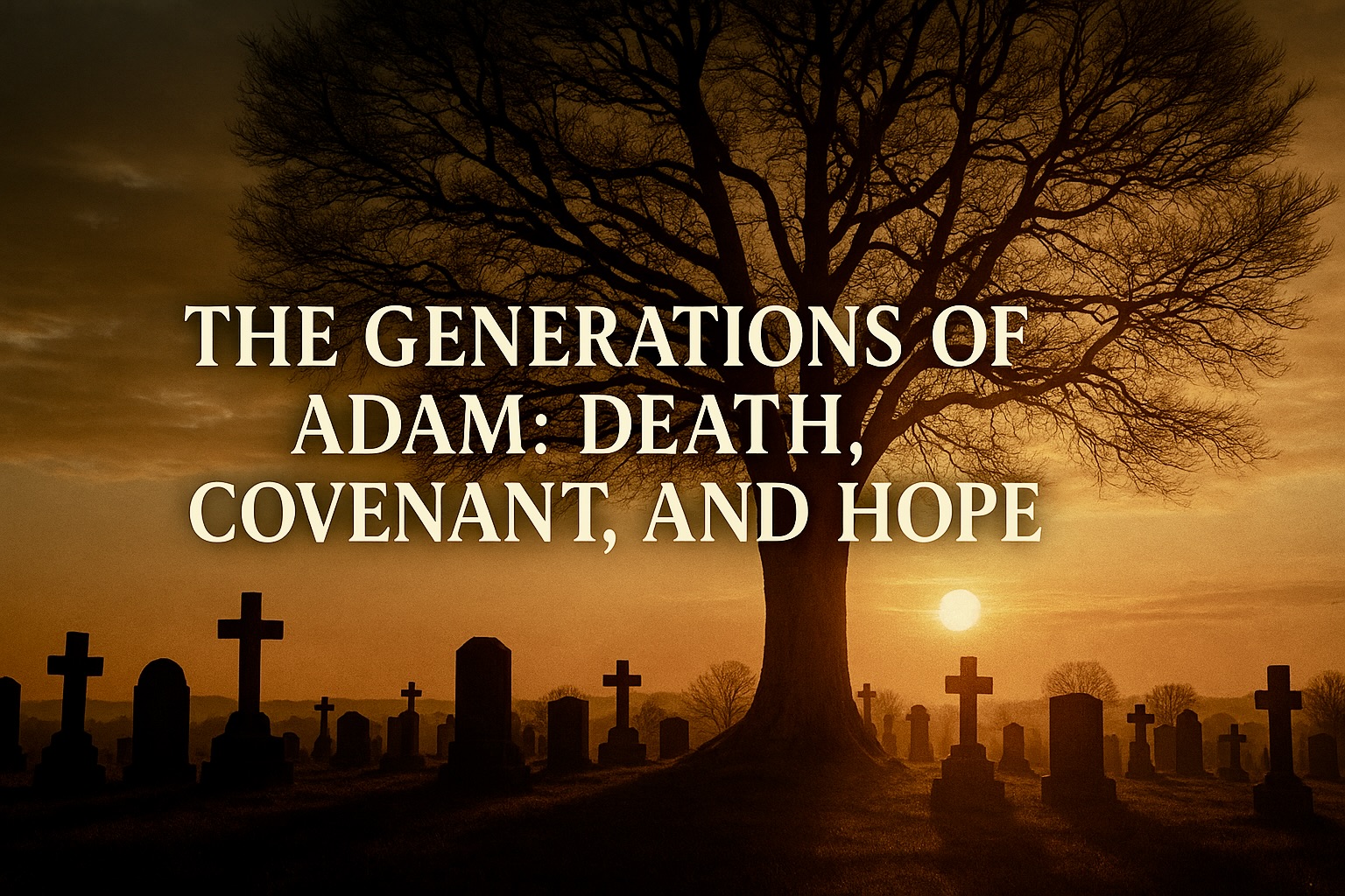 The Generations of Adam: Death, Covenant, and Hope | Genesis 5 Explained The Generations of Adam: Death, Covenant, and Hope | Genesis 5 Explained
