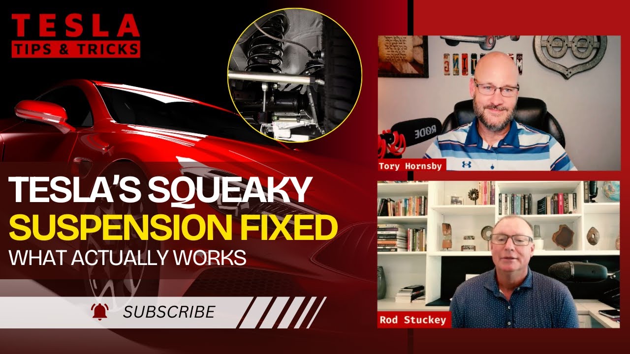 Tesla’s Squeaky Suspension FIXED – What Actually Works