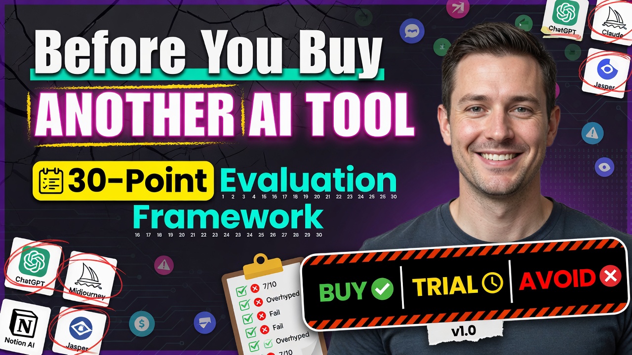 Before You Buy Another AI Tool: Evaluation Kit, ROI Calculator and Assessment Framework