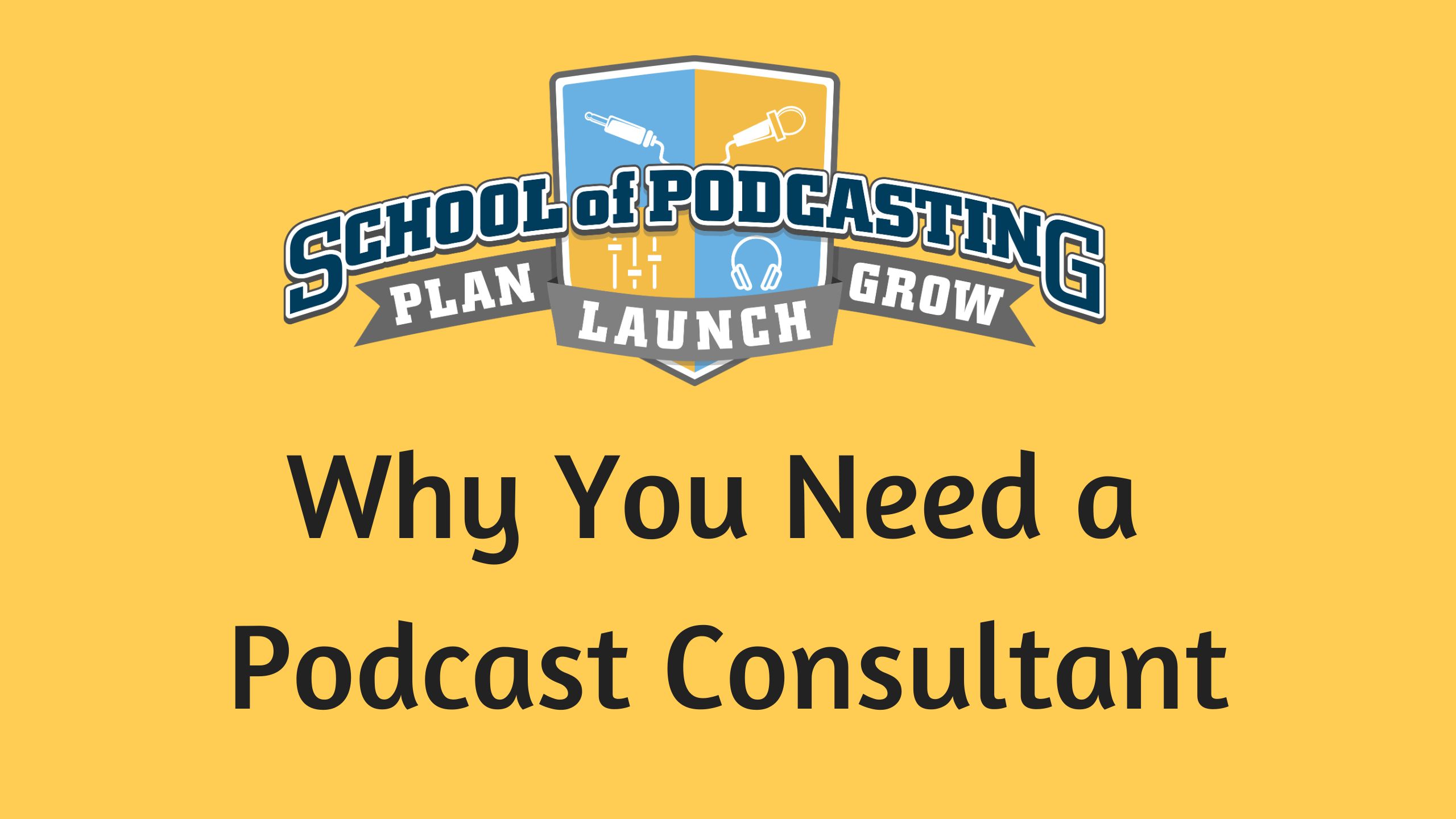 Why You Need a Podcast Consultant