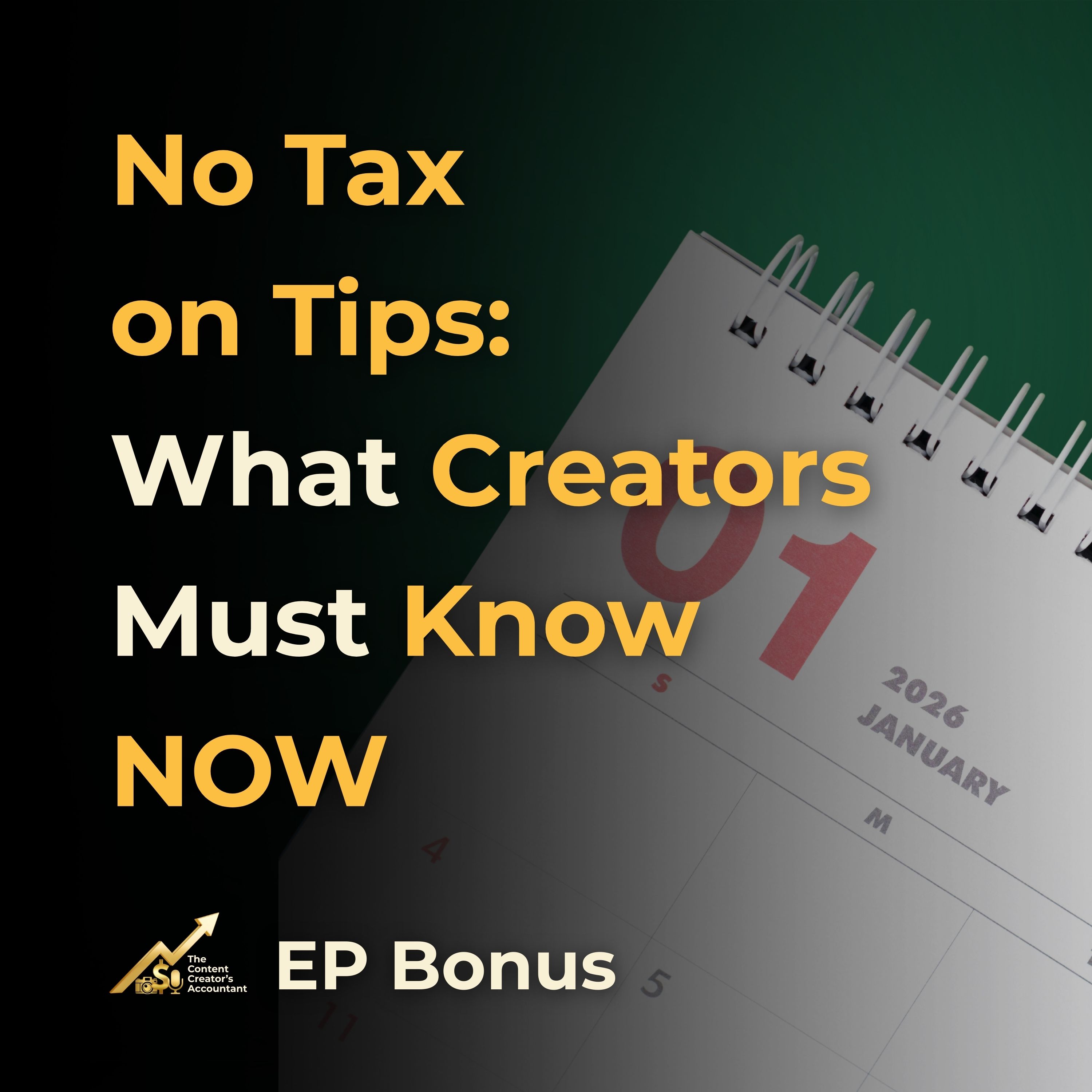 Breaking News for Content Creators: No Tax on Tips Bill Unveiled