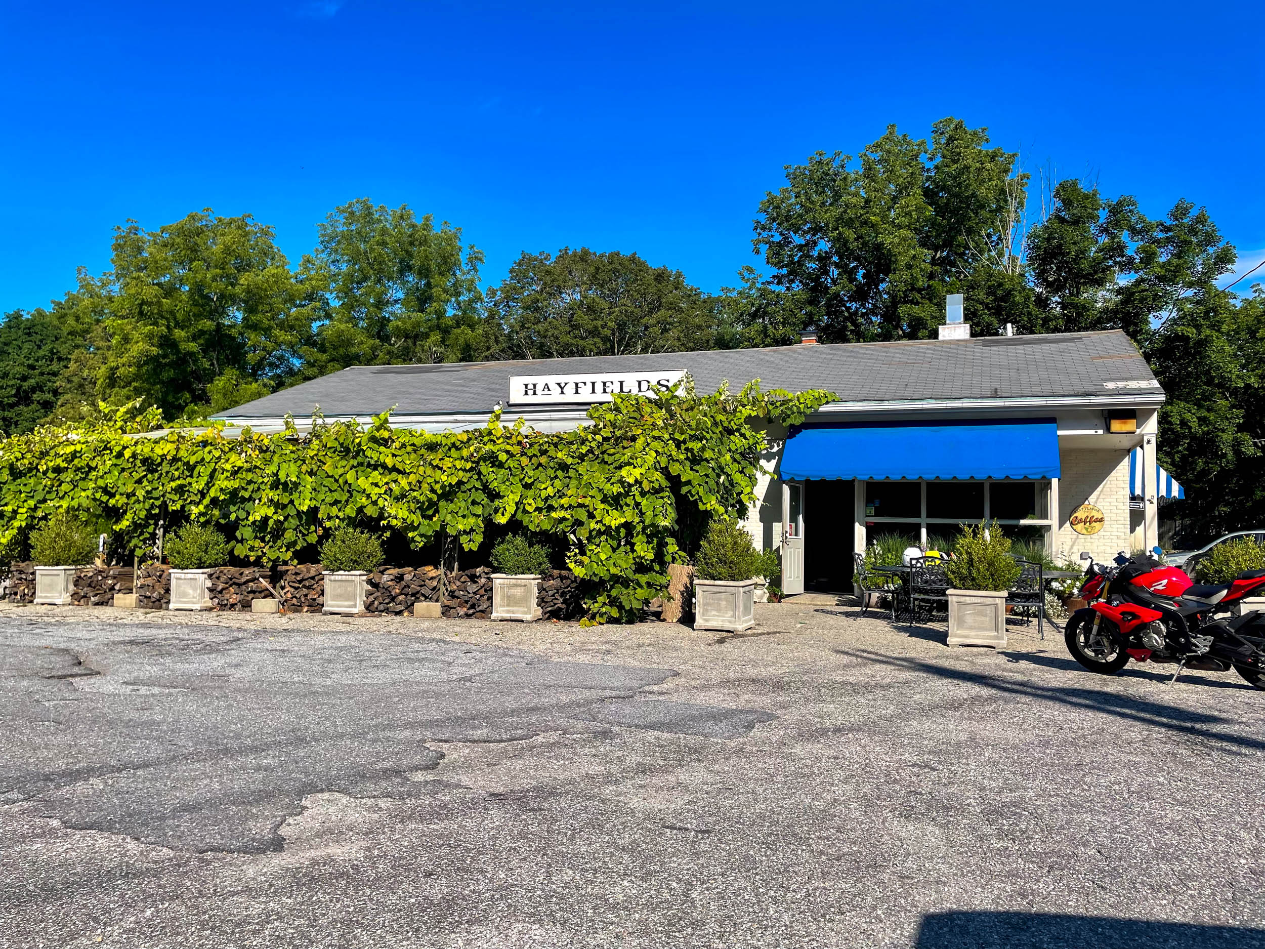 Hayfields: A Unique Coffee Stop for Bikers and Car Enthusiasts