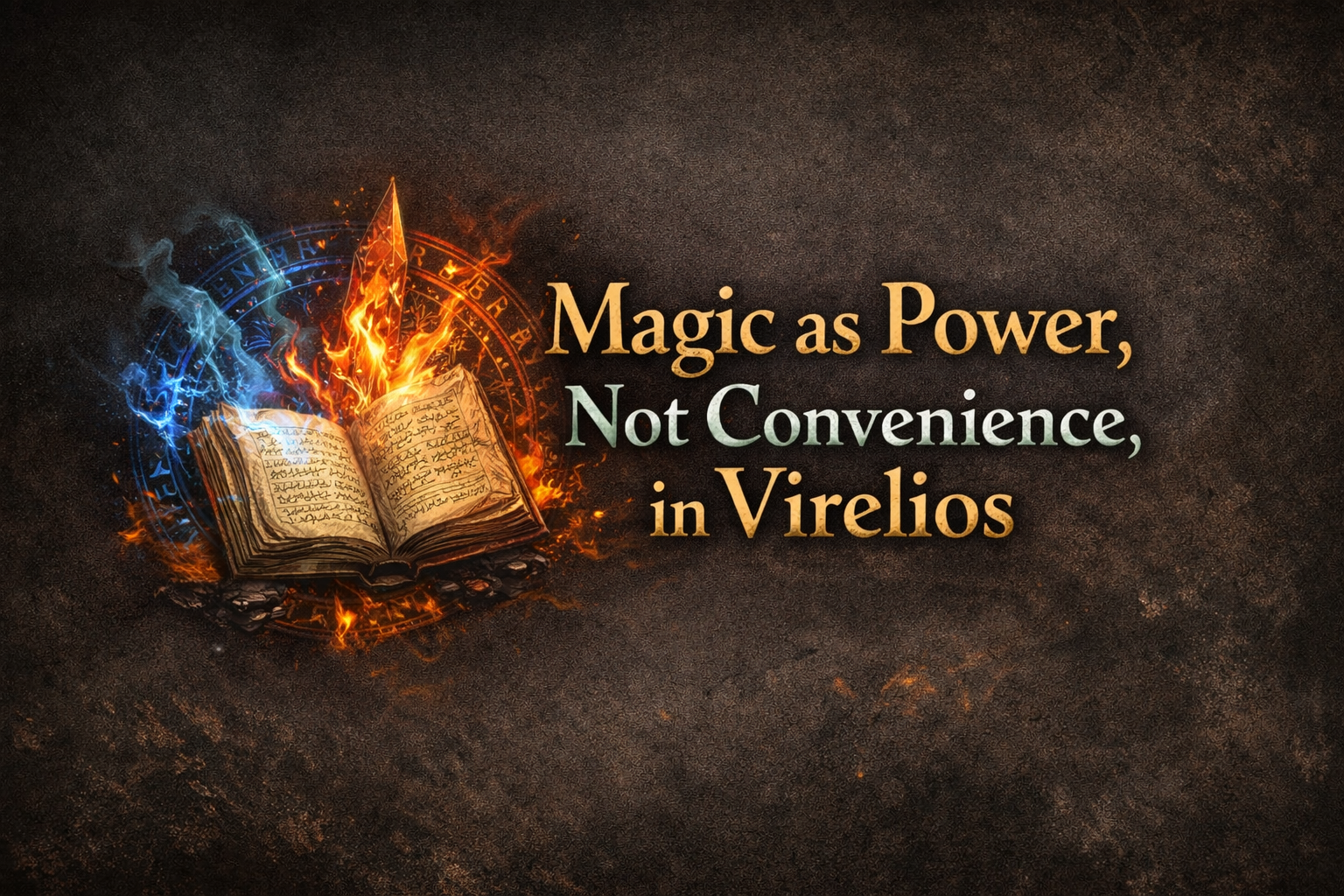Magic as Power, Not Convenience, in Virelios