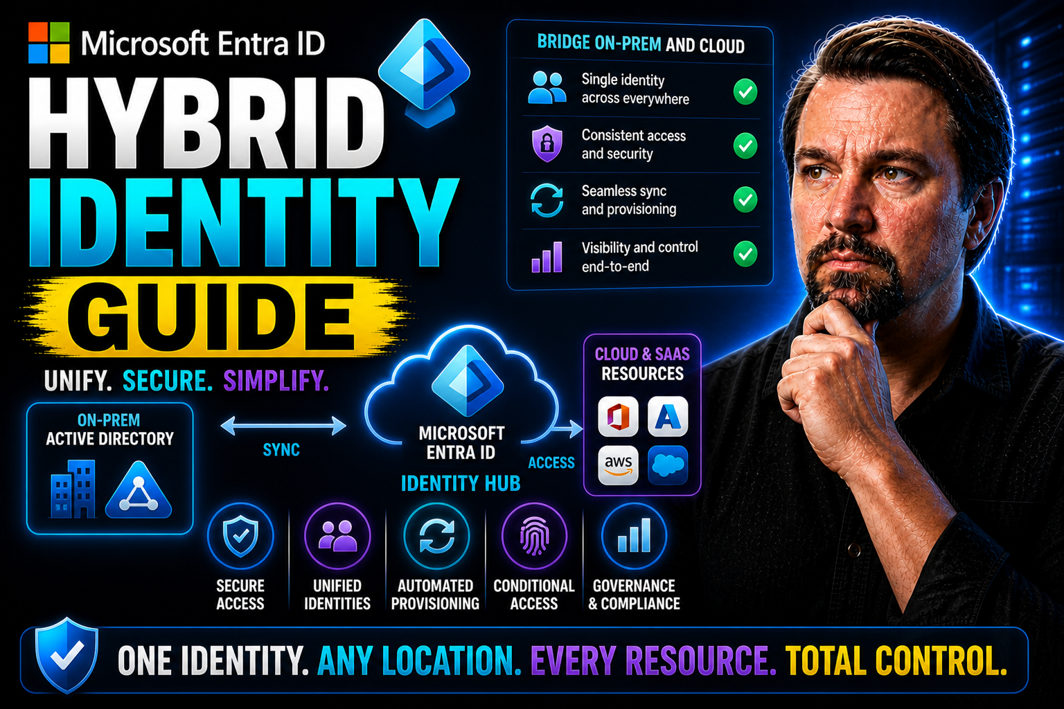 Hybrid Identity Guide for Microsoft Entra and On-Premises AD