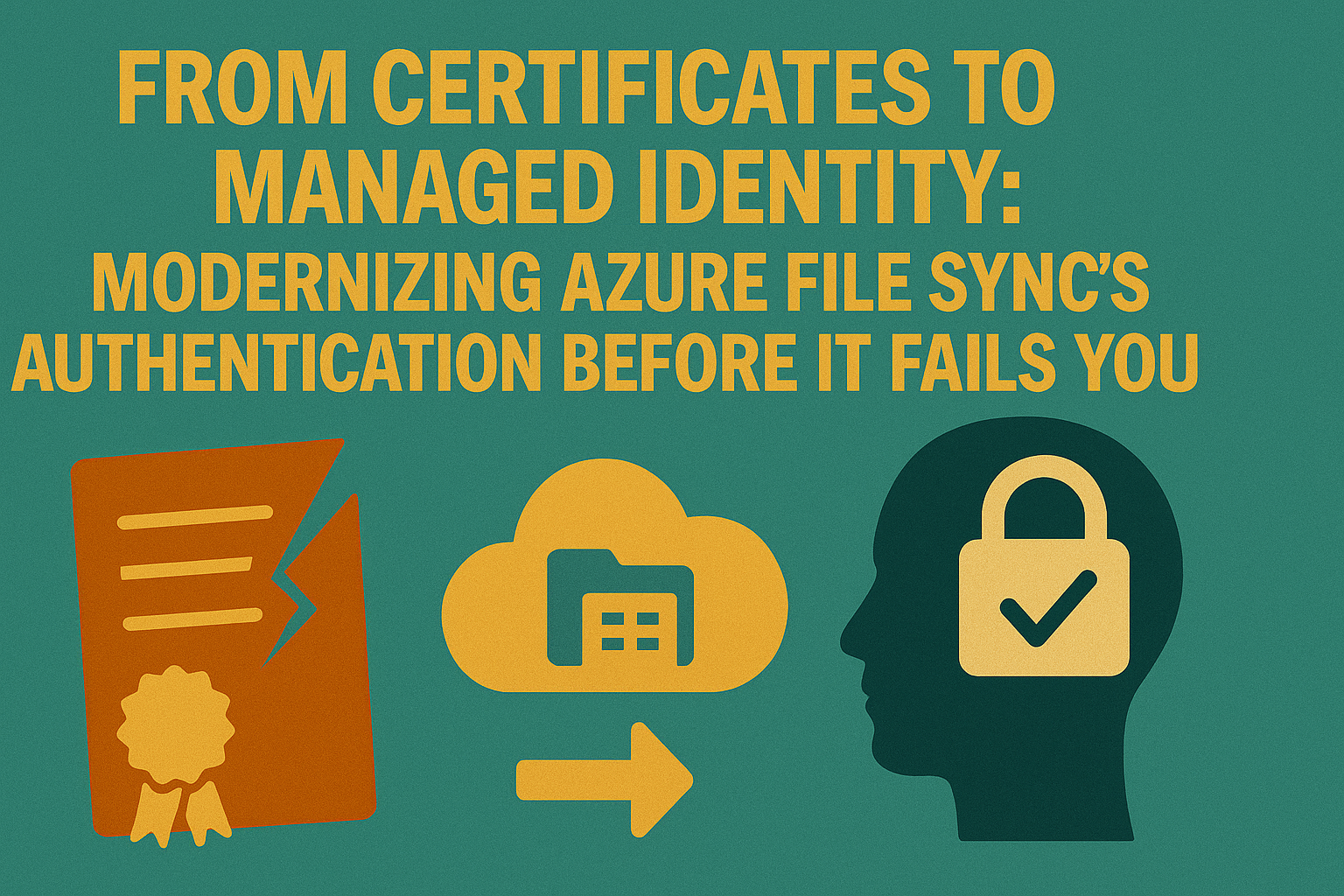 From Certificates to Managed Identity: Modernizing Azure File Sync’s Authentication Before It Fails You