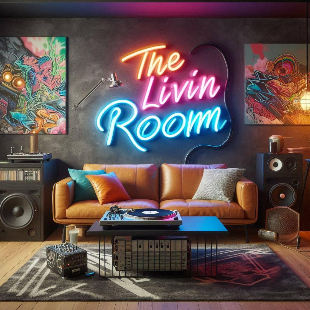The Livin Room Podcast Logo