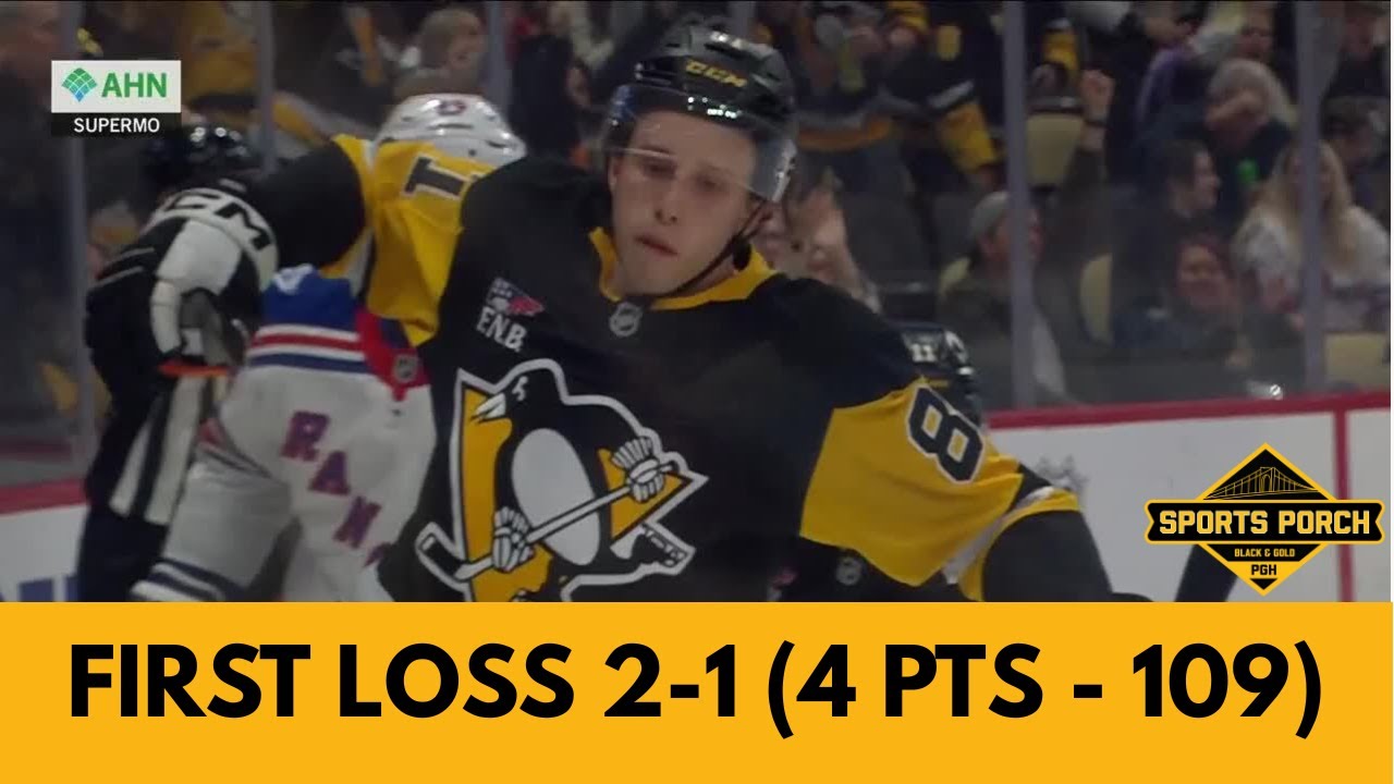 Penguins Lose First Game of 2025