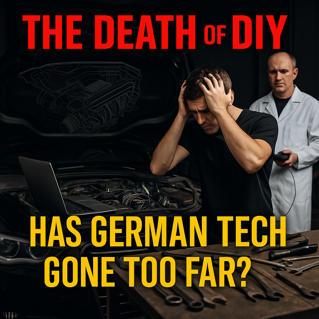 The Death of DIY: How Modern German Engineering is Alienating Car Enthusiasts The Death of DIY: How Modern German Engineering is Alienating Car Enthusiasts