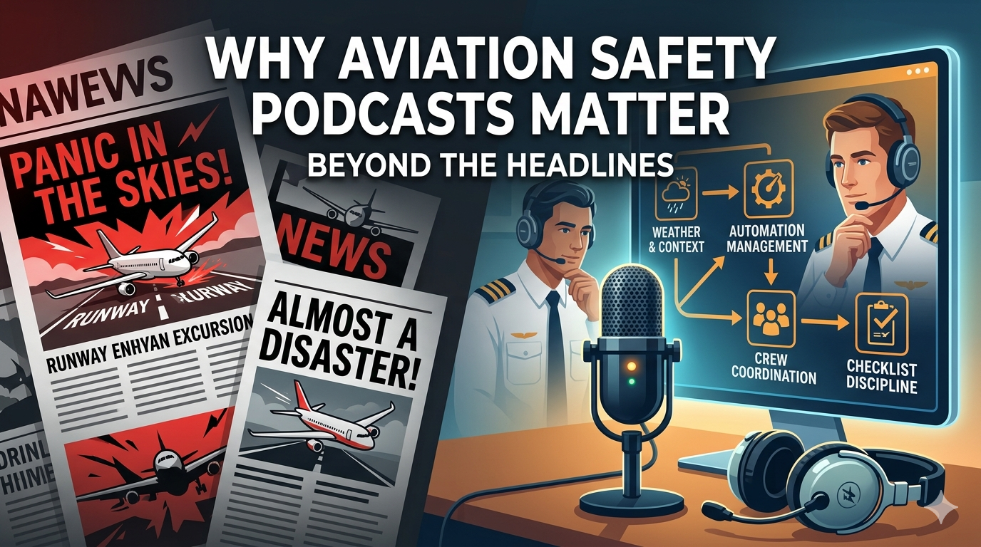 What Makes a Great Aviation Safety Podcast? What Makes a Great Aviation Safety Podcast?
