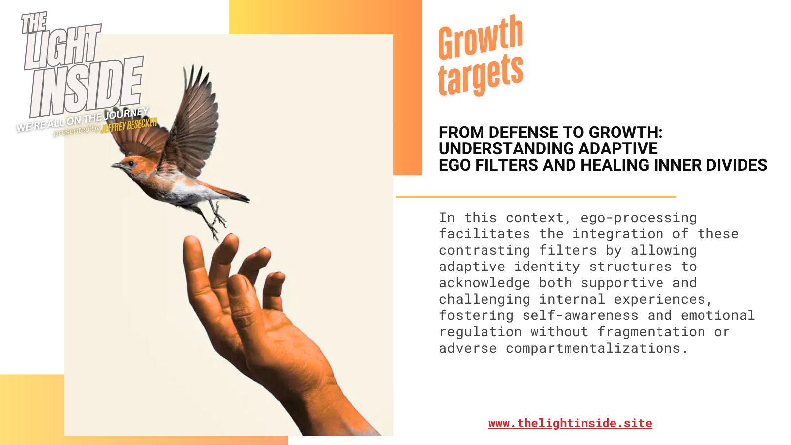 From Defense to Growth: Understanding Ego Filters and Healing Inner Divides