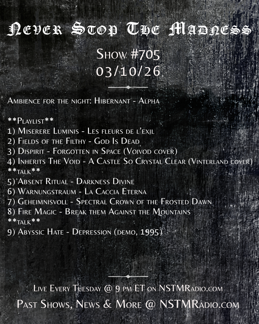 #705 - 03-10-26 #705 - 03-10-26