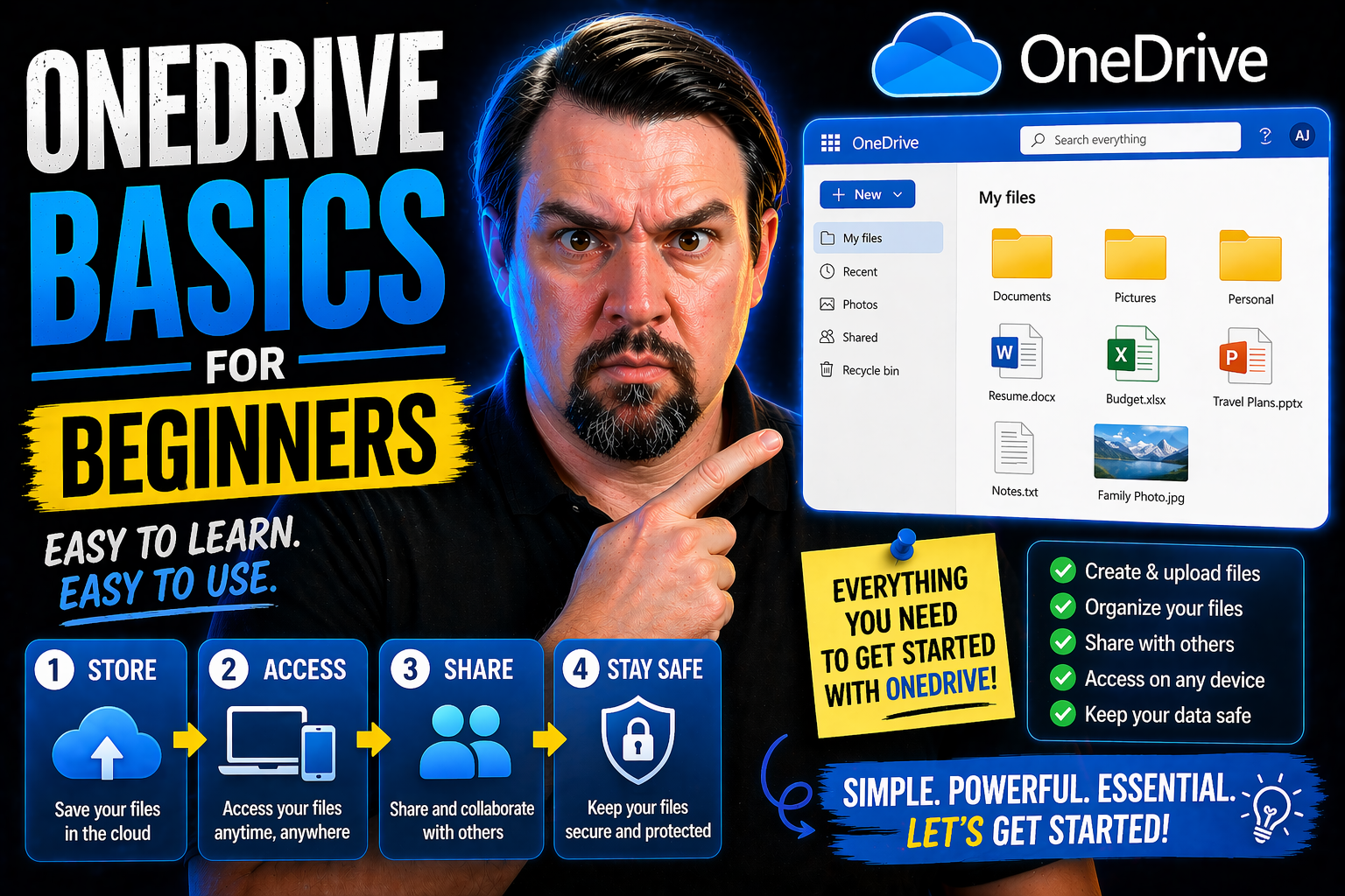 OneDrive Basics for Beginners: A Step-by-Step Guide