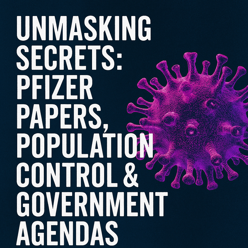 Unmasking Secrets: Pfizer Papers, Population Control & Government Agendas