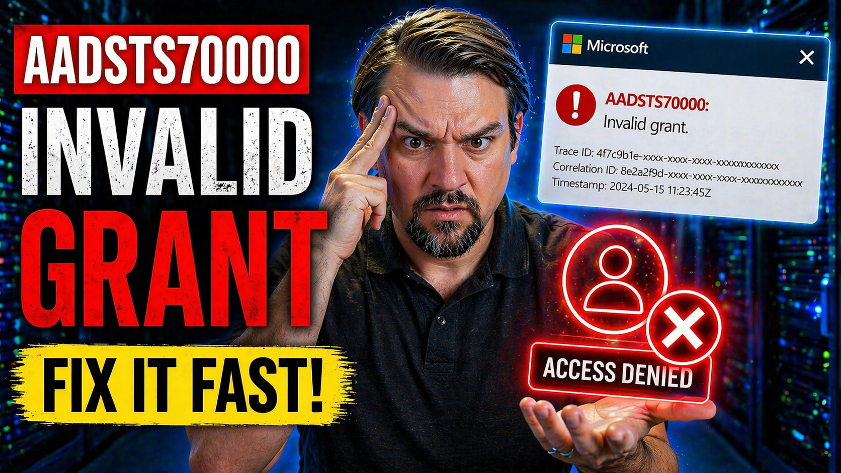 Understanding the AADSTS70000 Invalid Grant Error in Microsoft Azure and M365