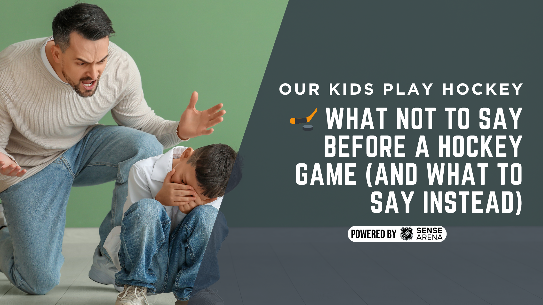 🏒 What NOT to Say Before a Hockey Game (And What to Say Instead)