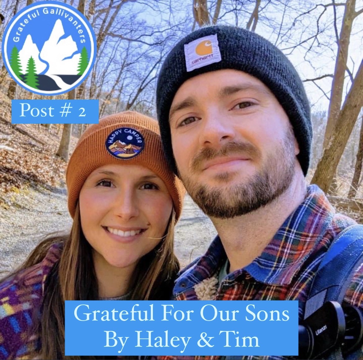 Grateful For Our Sons - Haley & Tim Grateful For Our Sons - Haley & Tim