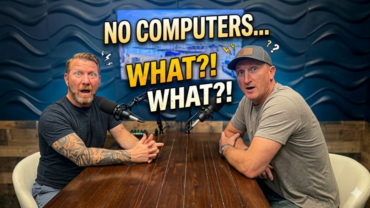 No Computers...What? What?