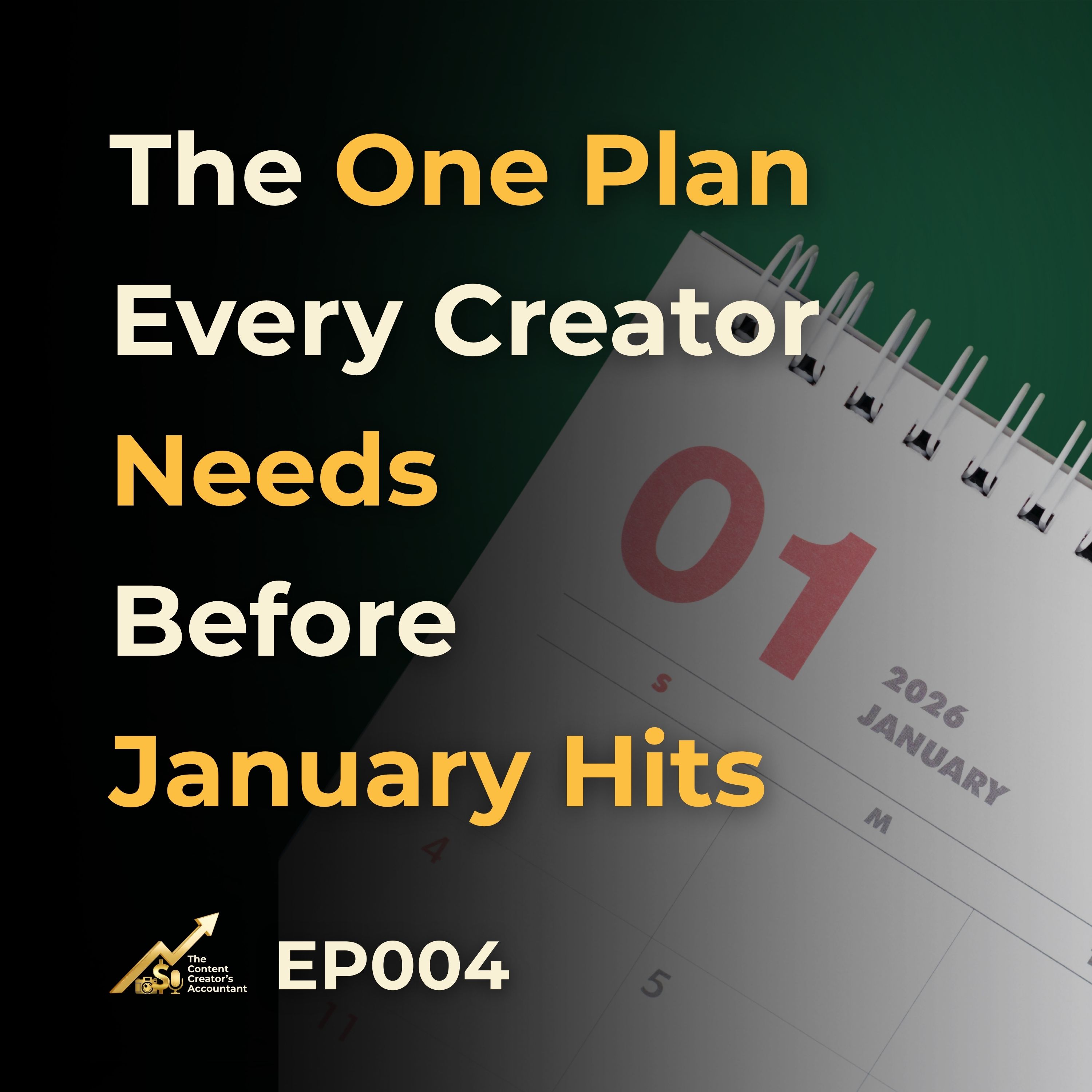 A Proven Plan Every Creator Needs Before January Hits