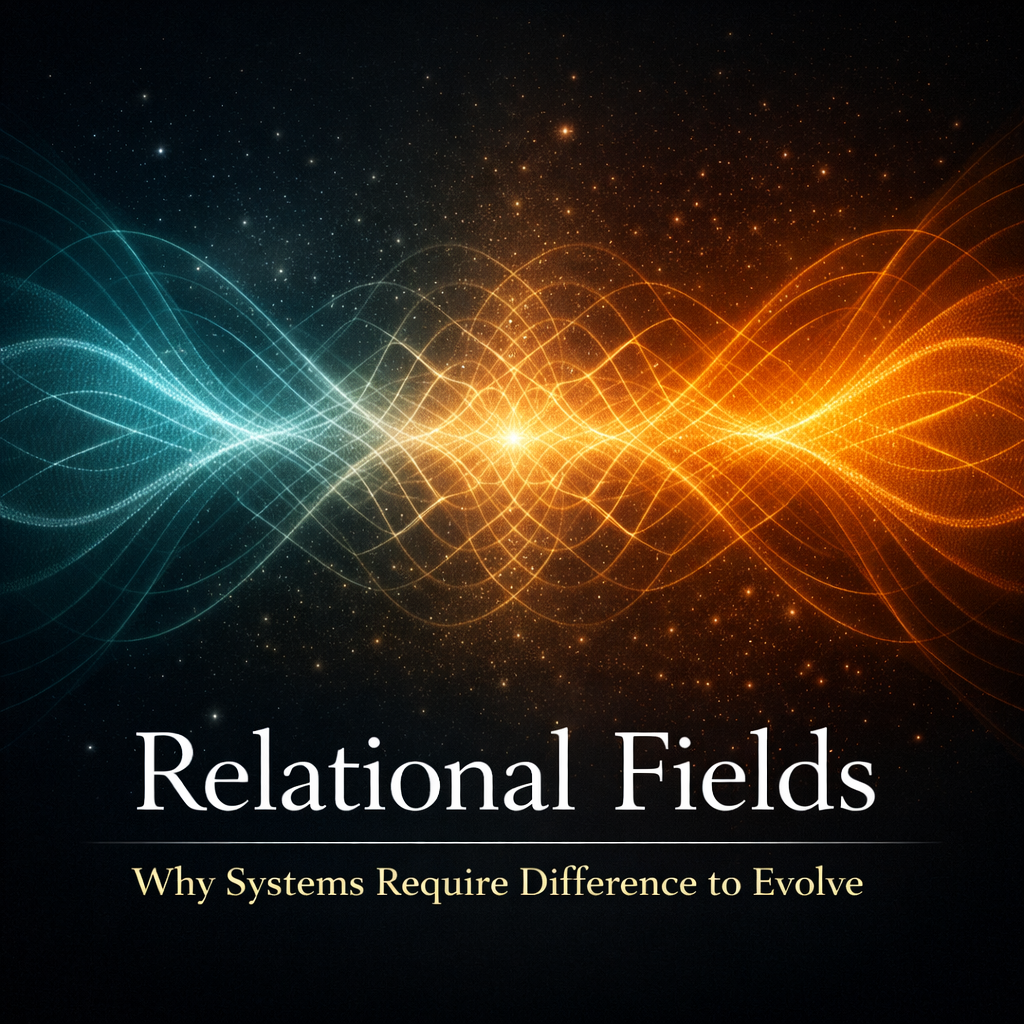Relational Fields - Why Systems Require Difference to Evolve Relational Fields - Why Systems Require Difference to Evolve