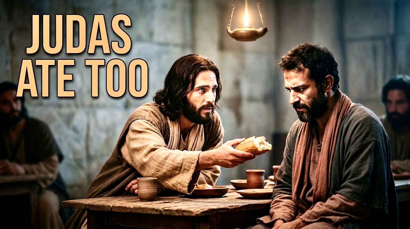 Judas Ate Too: The Table, the Cross, and the Empty Tomb