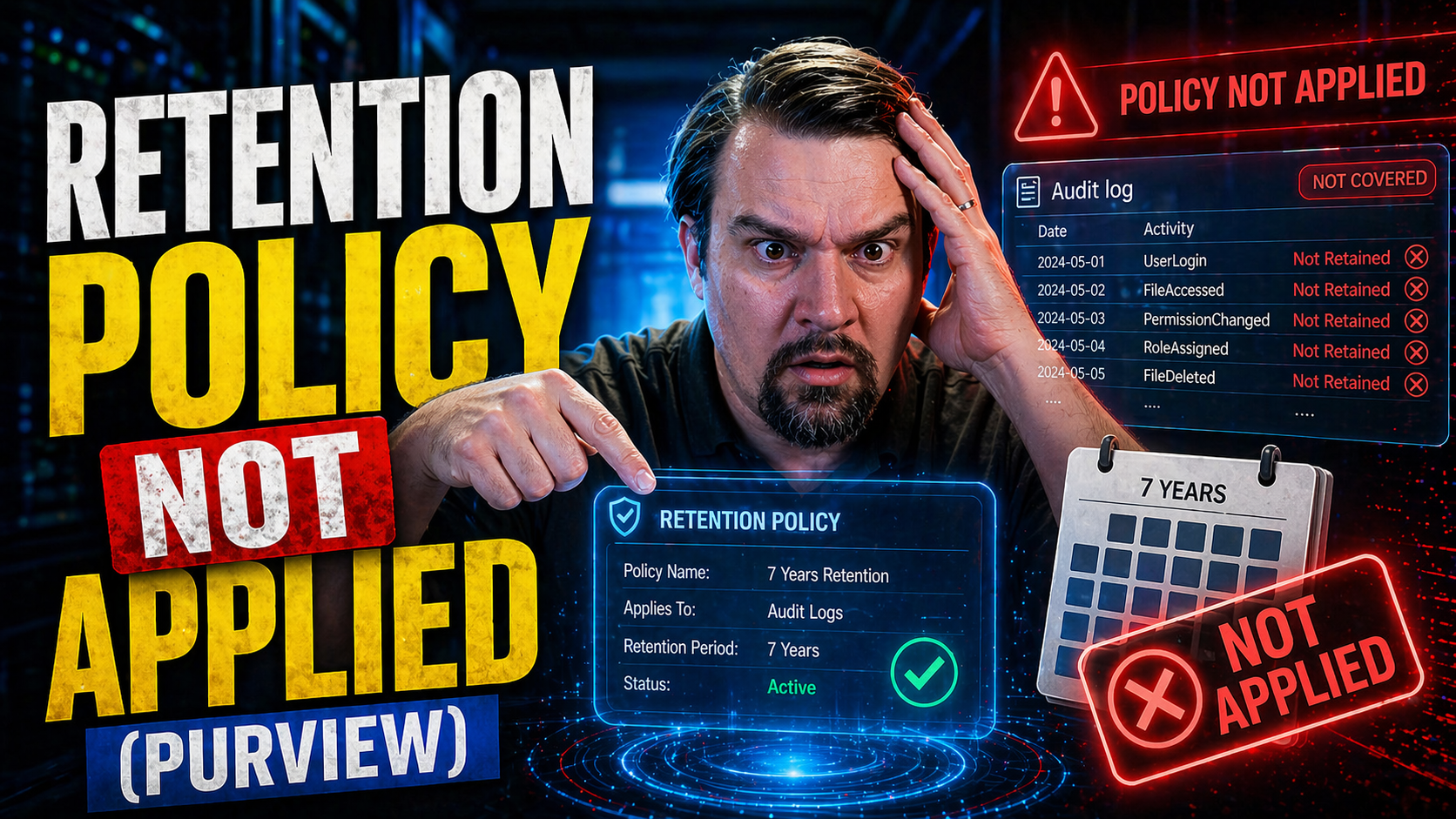 Why Retention Policies Are Not Applied in Microsoft 365: Troubleshooting and Solutions