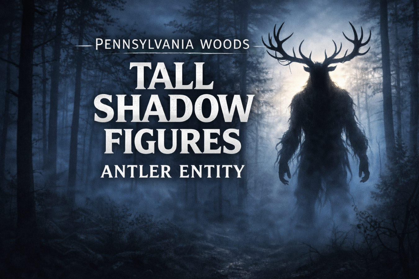 Tall Shadow Figures, Antler Entities and Paranormal Encounters in the Woods