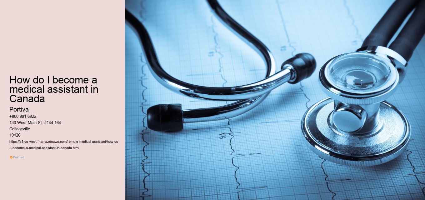 How do I become a medical assistant in Canada