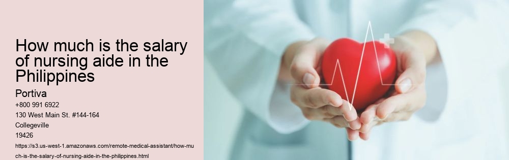 How much is the salary of nursing aide in the Philippines
