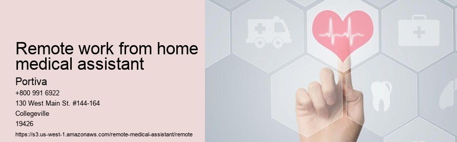 remote work from home medical assistant