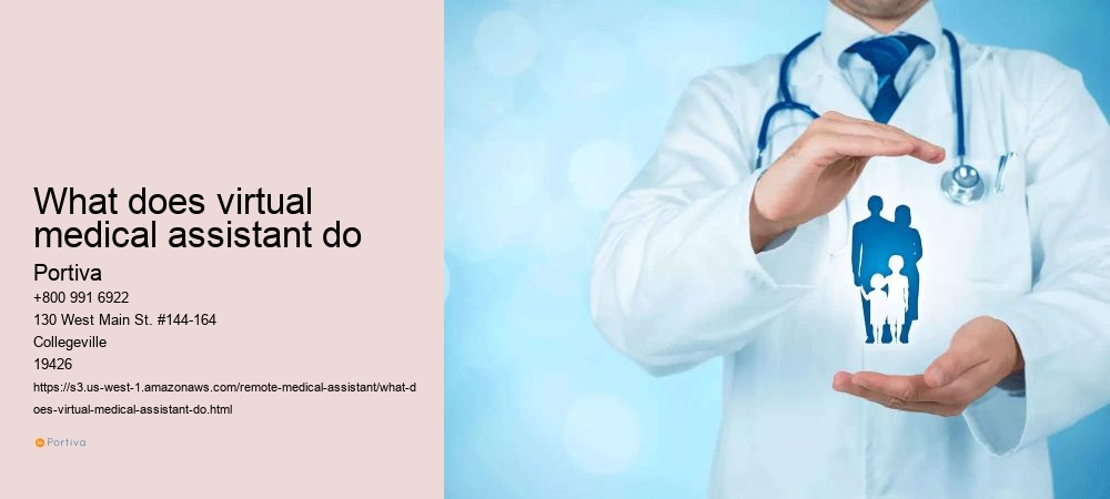 What does virtual medical assistant do