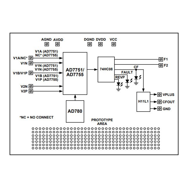 AD780 pinout diagram
