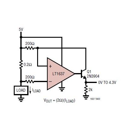 LT1637 functional block diagram manufacturer datasheet