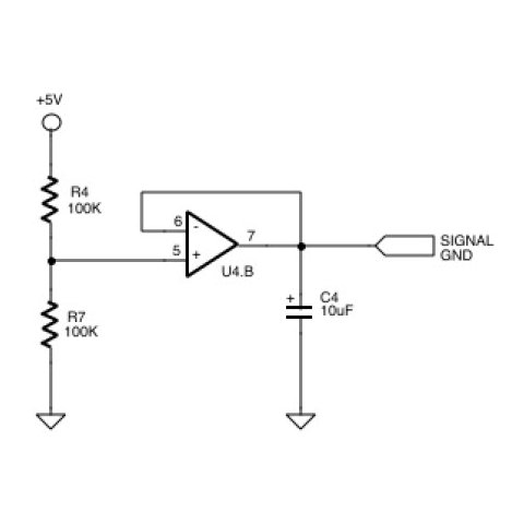 TLC274 application circuit schematic