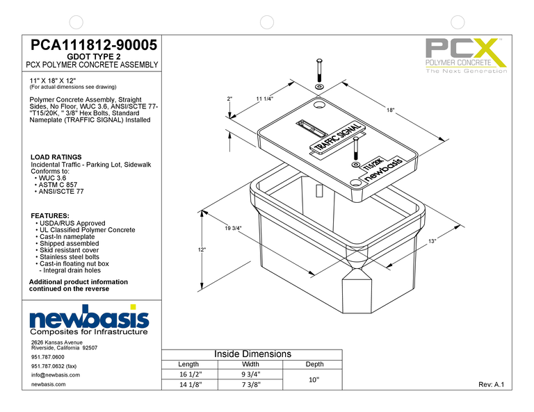 11″ x 18″ x 12″